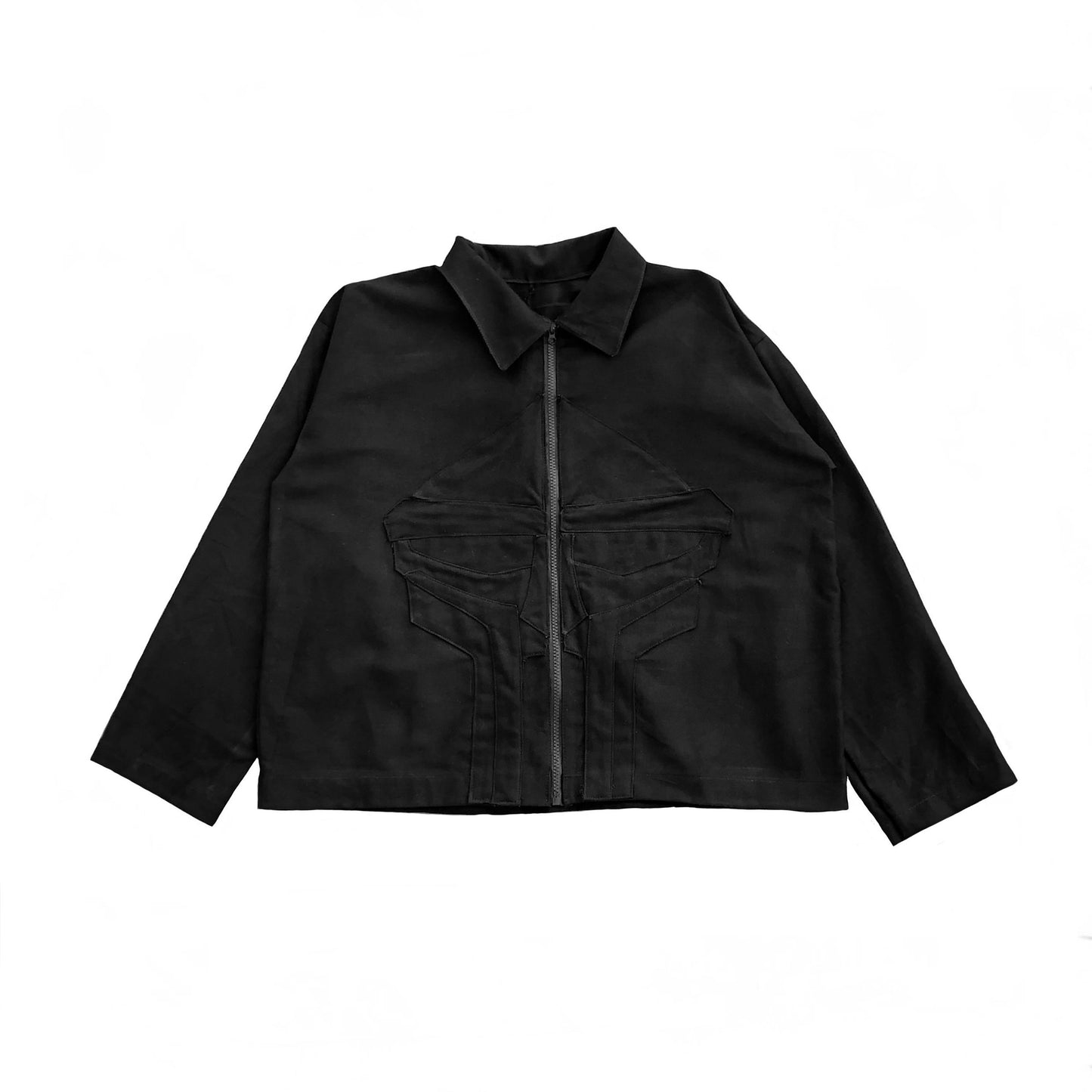 "mf doom" PANELLED DENIM JACKET